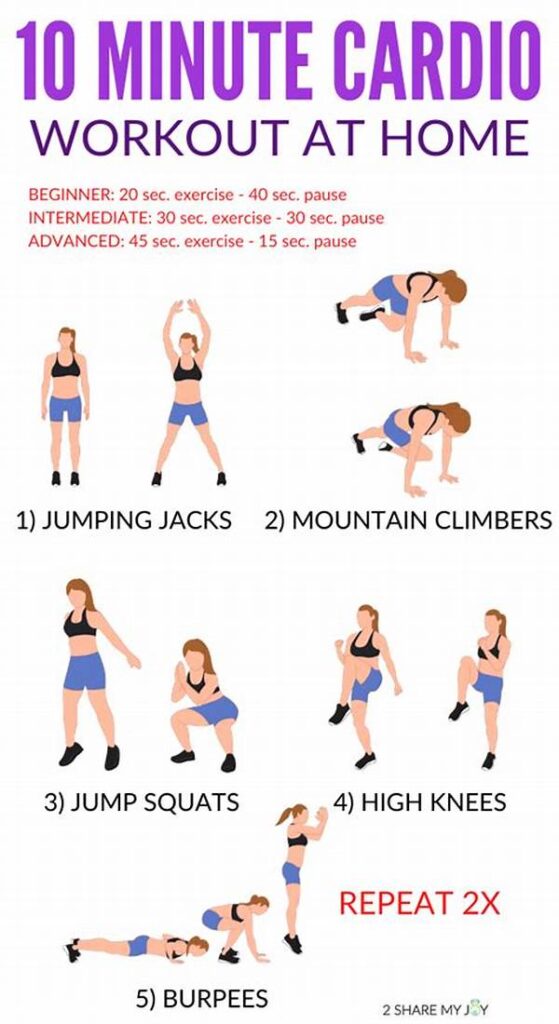 At-home Cardio Workout Without A Treadmill