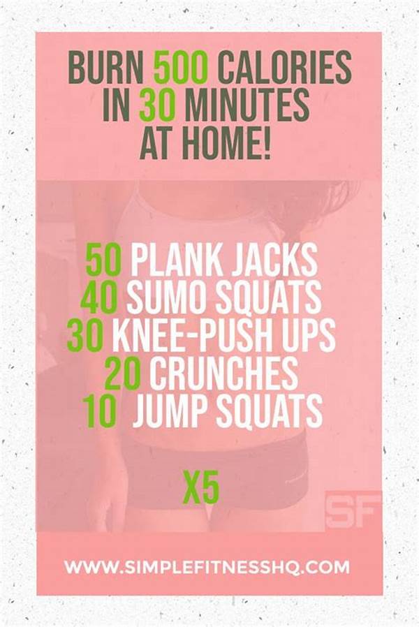 Burn 500 Calories In 30 Minutes Without Gym