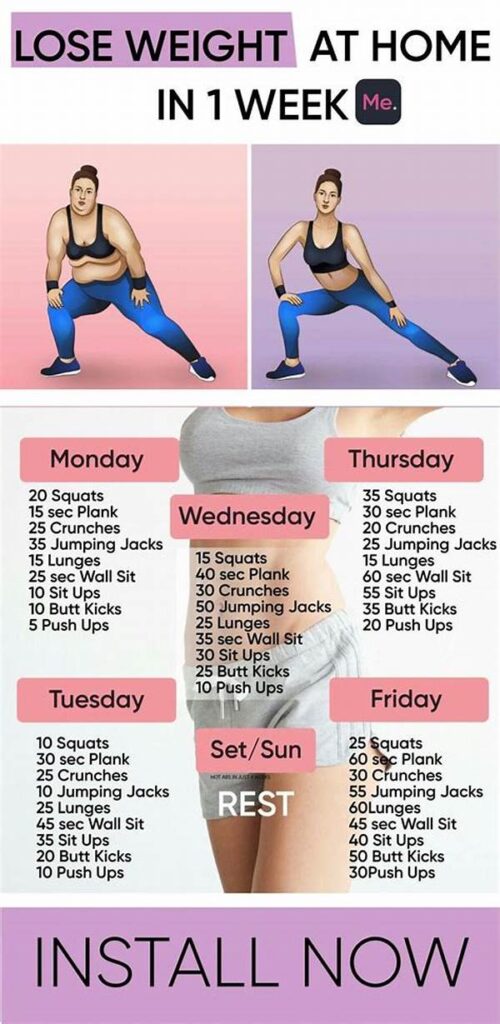 The Best At-home Exercises For Quick Weight Loss